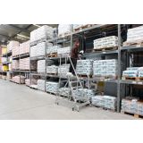 PROSTOSTOJEČA LESTEV KRAUSE STABILO PREMIČNI PODEST 6 STOPNIC BREZ ROČAJEV/OGRAJE