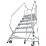 PROSTOSTOJEČA LESTEV KRAUSE STABILO PREMIČNI PODEST 7STOPNIC ENOSTRANSKI BREZ ROČAJEV