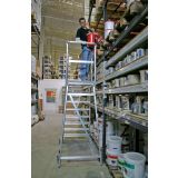 PROSTOSTOJEČA LESTEV KRAUSE STABILO PREMIČNI PODEST 7STOPNIC ENOSTRANSKI BREZ ROČAJEV