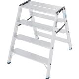 PROSTOSTOJEČA LESTEV STABILO PROFESSIONAL 135 XL 2X4 STOPNIC 225KG 600X300MM DV 2.95M