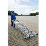 PROSTOSTOJEČA LESTEV STABILO PROFESSIONAL 1X8 STOPNIC DV 3.9M - VELIKA STOJNA PLOŠČAD