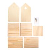 LESENI USTVARJAL. DODATKI RAYHER PTIČJA HIŠICA 19 X 14 X 25 CM