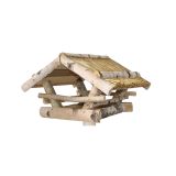 PTIČJA HIŠICA BREZA 39X39X27 CM ZA STOJALO