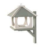 PTIČJA HIŠKA BELO SIVA 29X34X47 CM Z OBEŠALOM