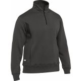 PULOVER BISLEY RAWSON 1/4 ZIP FLIS SIVA ŠT. S