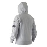 PULOVER BISLEY S KAPUCO IZ FLISA SIV ŠT. 4XL