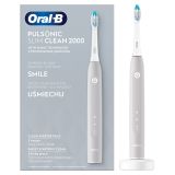 ELEKTRIČNA ZOBNA ŠČETKA ORAL B PULSONIC SLIM CLEAN 2000 GREY