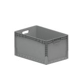 KONTEJNER - ZABOJNIK SURPLUS PVC 60X40X32 CM - SIV POLNE STENE 62L