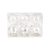 PVC BUNKA GLOSSTYLE 80 MM 6 KOS TRANSPARENT SREBRNE