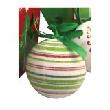 PVC BUNKA GLOSSTYLE BUNKE V ŠKATLI 14 KOS 75 MM 7POSUTIH RDEČE/ ZELENE