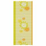 PVC KOPALNIŠKA PREPROGA BACCHETTA DECOFLEXY ZELENO RUMENE ROŽE 65 CM