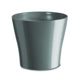 PE NOTRANJI LONEC PLANA LIEGI 14X12.5 CM SREBRN