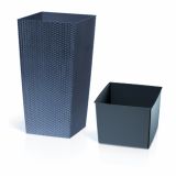 PE NOTRANJI LONEC RATO Z VLOŽKOM 26 X 26 X 50 ANTRACIT