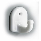 PVC OBEŠALNA KLJUKA HETTICH DIY, 35X45X31 MM, BELA