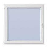 PVC OKNO CANDO BELO 58X58 CM L 4 KOMORNO S KLJUKO