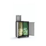 OMARA KETER SPLIT - PREMIUM CABINET, NAMENJENA ZA LOČEVANJE ODPADKOV ČRNO-SIVA 92X68X39 CM / 2X110 L