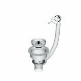 PVC SIFON ZA KORITO LIV GORNJI DEL FI 115 OKROGLI GIBLJIVI PRELIV