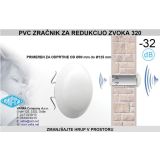 ZRAČNIK BREZ REGULACIJE VAFRA PVC ZRAČNIK ZA REDUKCIJO ZVOKA 230