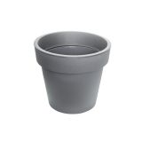 PE ZUNANJI LONEC BLUMAX MELROSE RINGO S KOLESI IN VODNO REZERVO 50CM SIV