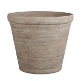 PE ZUNANJI LONEC MICA LIMA LONEC OKROGEL BEIGE - V39XD45CM