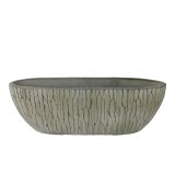 PE ZUNANJI LONEC TS SEP TAUPE BEIGE OVAL 55X19X17