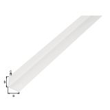 KOTNI PROFIL ALBERTS PVC, 15X15X1.2X1000 MM BEL