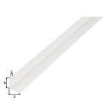 KOTNI PROFIL ALBERTS PVC, 15X15X1.2X2000 MM BEL