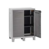 ORODNA OMARA-KRILNA VRATA PVC, 2 POLICI 78X46X101 CM