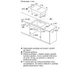VGRADNA PLOŠČA Z NAPO BOSCH PVQ731F15E Z INTEGRIRANO NAPO