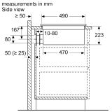 VGRADNA PLOŠČA Z NAPO BOSCH PVQ731F15E Z INTEGRIRANO NAPO