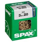 UNIVERZALNI VIJAK SPAX PZ 3.5X20 YELLOX A2G V ZAVITKU 300KOS