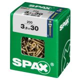 UNIVERZALNI VIJAK SPAX PZ 3.5X30 YELLOX A2G V ZAVITKU 200KOS