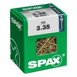 UNIVERZALNI VIJAK SPAX PZ 3X35 YELLOX A2G V ZAVITKU 150KOS