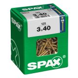 UNIVERZALNI VIJAK SPAX PZ 3X40 YELLOX A2G V ZAVITKU 125 KOS