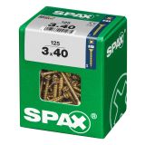 UNIVERZALNI VIJAK SPAX PZ 3X40 YELLOX A2G V ZAVITKU 125 KOS