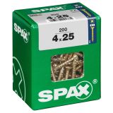 UNIVERZALNI VIJAK SPAX PZ 4X25 YELLOX A2G V ZAVITKU 200KOS