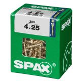 UNIVERZALNI VIJAK SPAX PZ 4X25 YELLOX A2G V ZAVITKU 200KOS