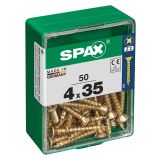 UNIVERZALNI VIJAK SPAX PZ 4X35 YELLOX A2G V ZAVITKU 50KOS