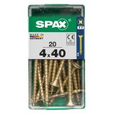 UNIVERZALNI VIJAK SPAX PZ 4X40 YELLOX A2G V ZAVITKU 20KOS