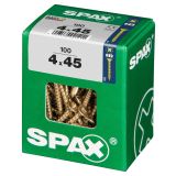 UNIVERZALNI VIJAK SPAX PZ 4X45 YELLOX A2G V ZAVITKU 100KOS