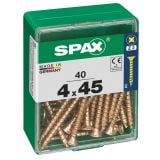 UNIVERZALNI VIJAK SPAX PZ 4X45 YELLOX A2G V ZAVITKU 40KOS