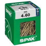 UNIVERZALNI VIJAK SPAX PZ 4X60 YELLOX A2G V ZAVITKU 200KOS