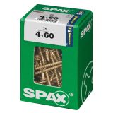 UNIVERZALNI VIJAK SPAX PZ 4X60 YELLOX A2G V ZAVITKU 75KOS