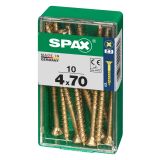 UNIVERZALNI VIJAK SPAX PZ 4X70 YELLOX A2G V ZAVITKU 10KOS
