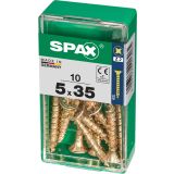 UNIVERZALNI VIJAK SPAX PZ 5X35 YELLOX A2G V ZAVITKU 10KOS