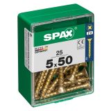 UNIVERZALNI VIJAK SPAX PZ 5X50 YELLOX A2G V ZAVITKU 25KOS