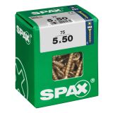 UNIVERZALNI VIJAK SPAX PZ 5X50 YELLOX A2G V ZAVITKU 75KOS