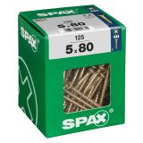 UNIVERZALNI VIJAK SPAX PZ 5X80 YELLOX A2G V ZAVITKU 125KOS