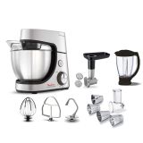 KUHINJSKI ROBOT TEFAL MASTERCHEF GOURMET, QB516D38 1100 W, VOLUMEN POSODE 4,6 L, 8 STOPENJ HITROSTI, 3 NASTAVKI