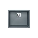 GRANITAL POMIVALNO KORITO ALVEUS QUADRIX 50, G04M STEEL 560X460 MM